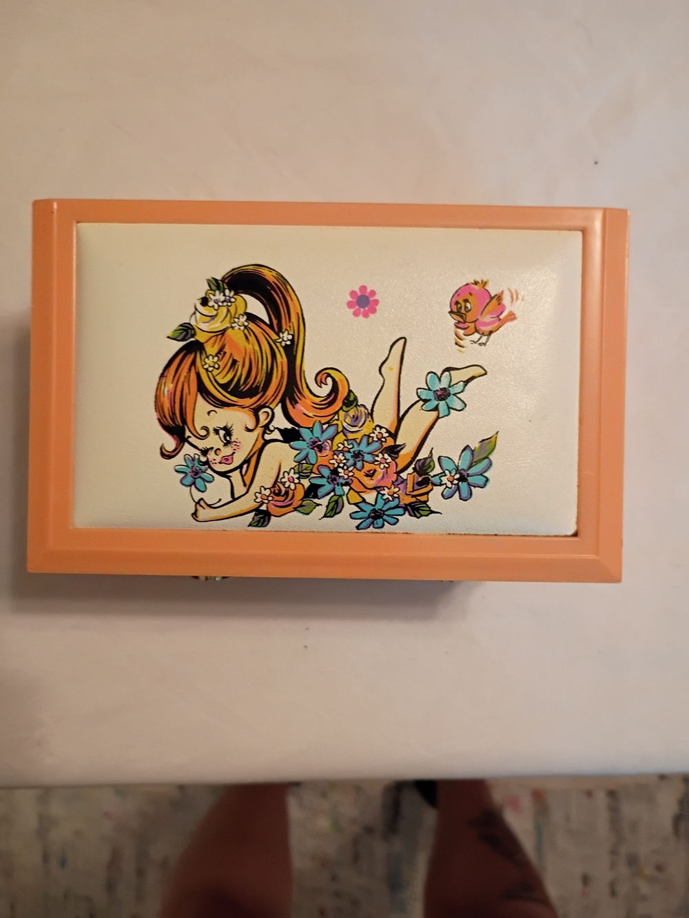 1970s Vintage Jewelry Box "Little Anne"